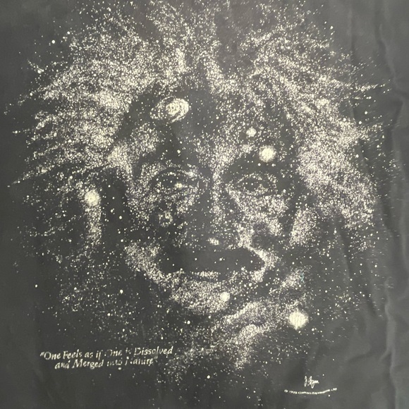 Vintage Albert Einstein T-Shirt Chicago American Museum Of Science Size Large - Picture 2 of 5